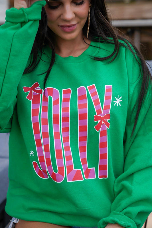 Bold & Bright Jolly Christmas Sweatshirt