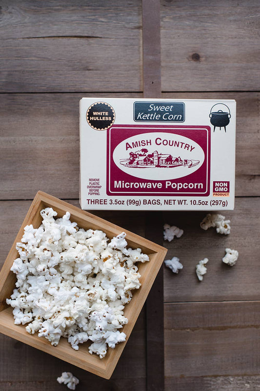 Amish Country Microwave Kettle Popcorn 3 pack