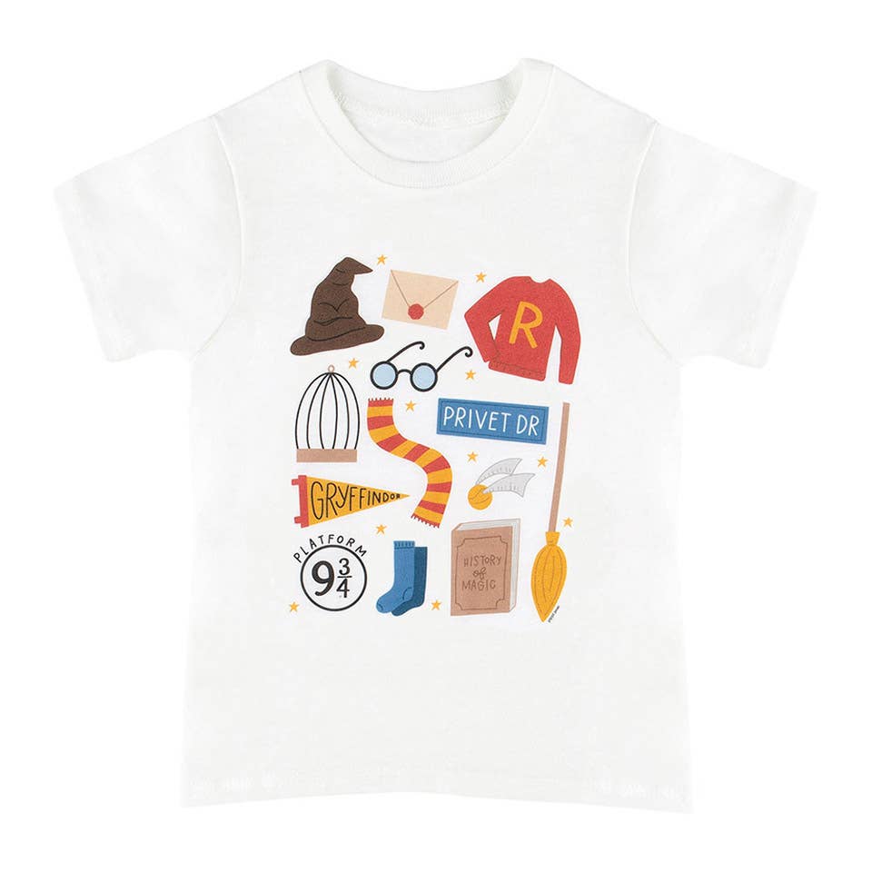 Wizard Illustrations Tee - Toddler/Youth - White