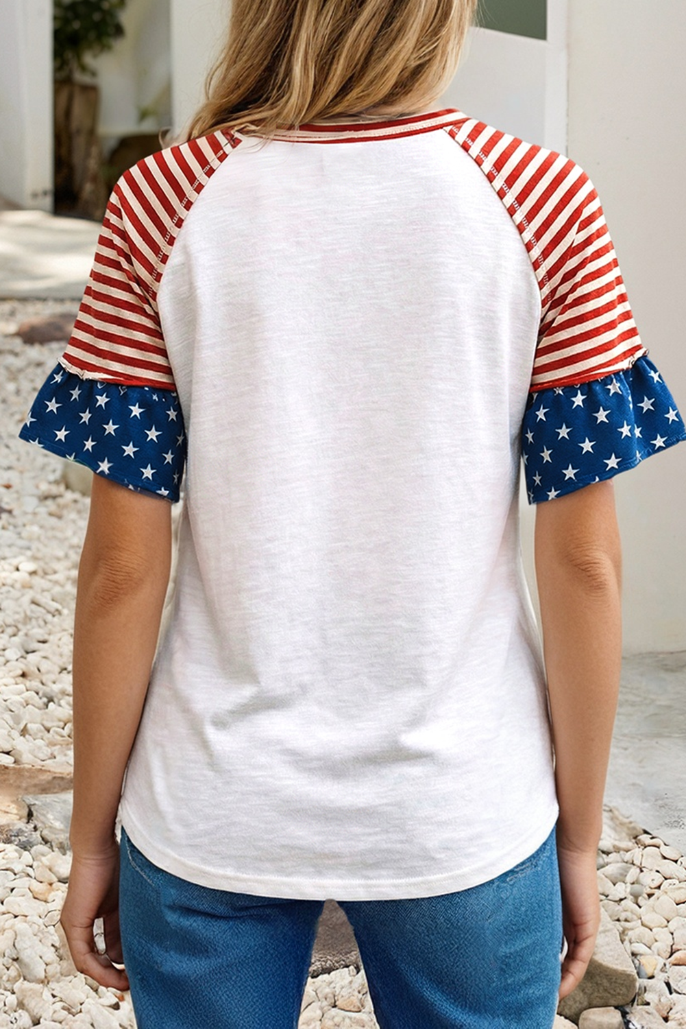 Stars & Stripes Raglan Tee