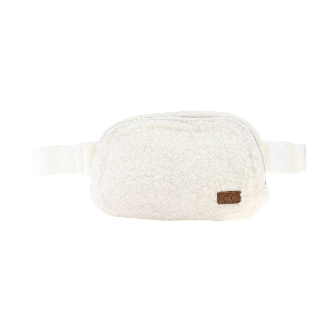 C.C Women's Sherpa Belt Bag