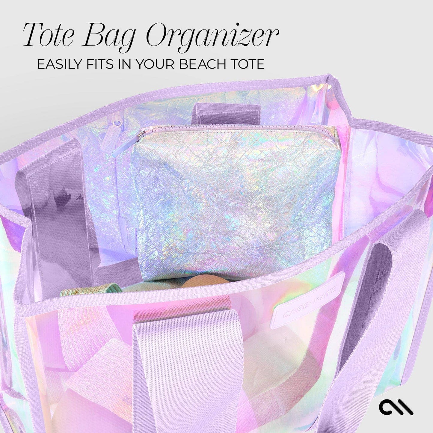 Soap Bubble Waterproof Beach Zip Pouch