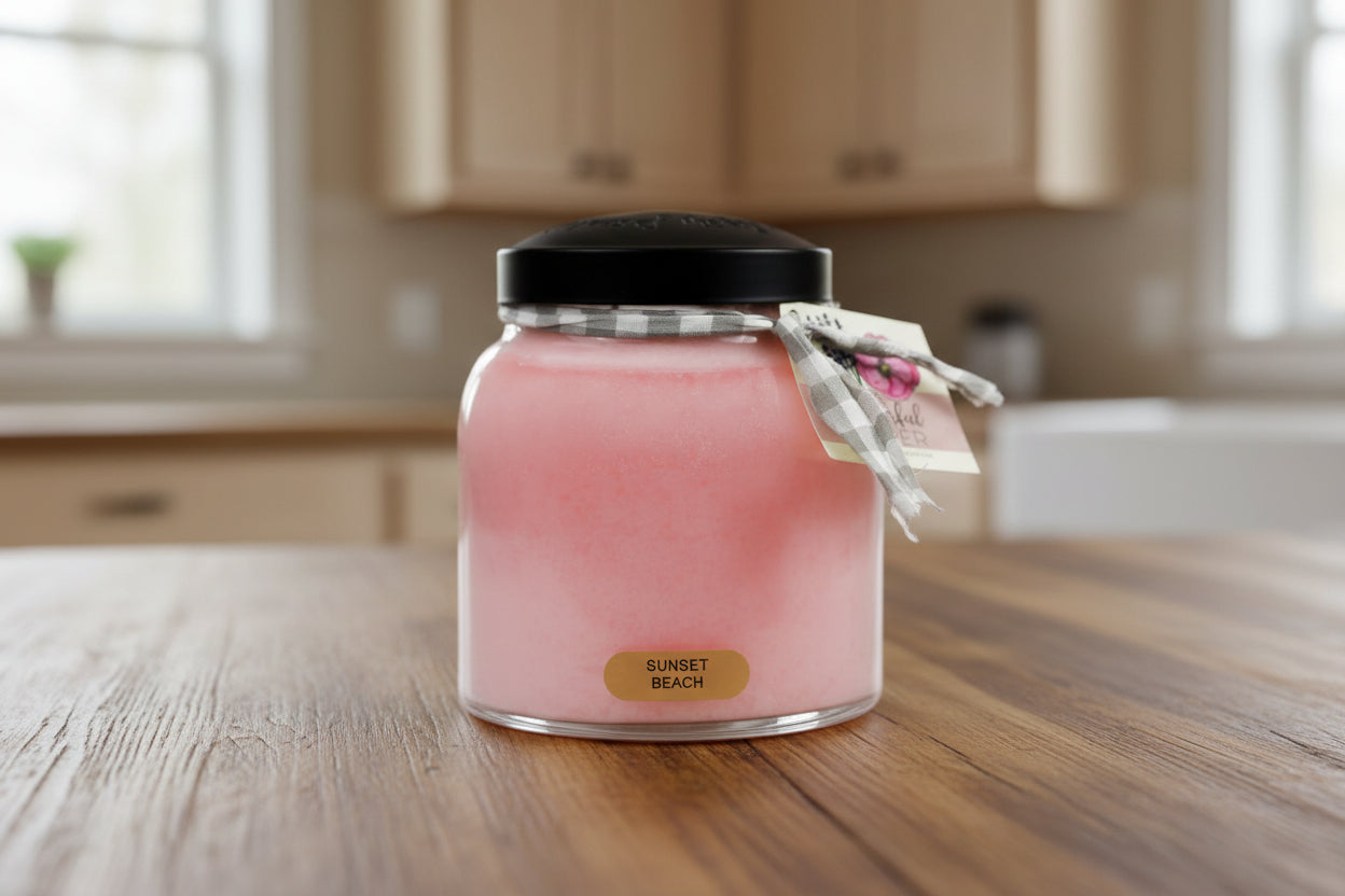 A Cheerful Giver Papa Candle (34oz.) – Sunset Beach