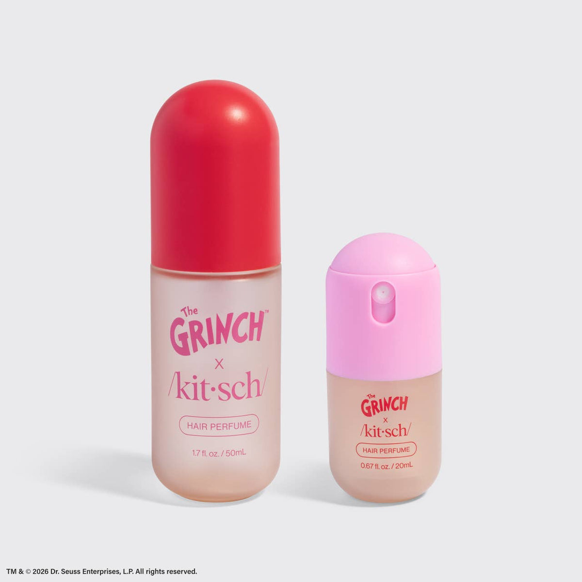 The Grinch x Kitsch Cindy-Lou Duo Set – Holiday Hair Perfume Gift Set