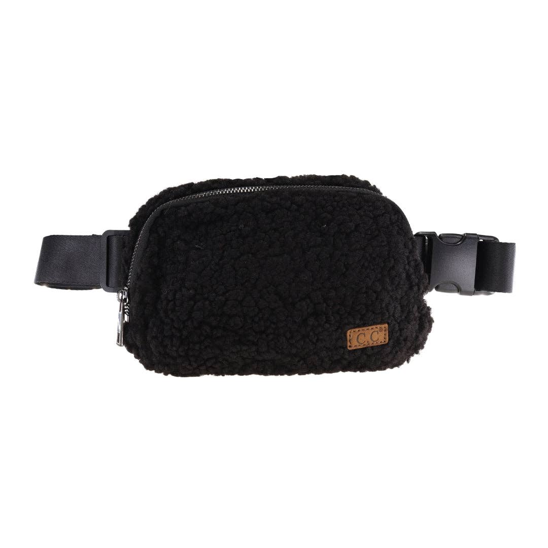 C.C Women's Sherpa Belt Bag
