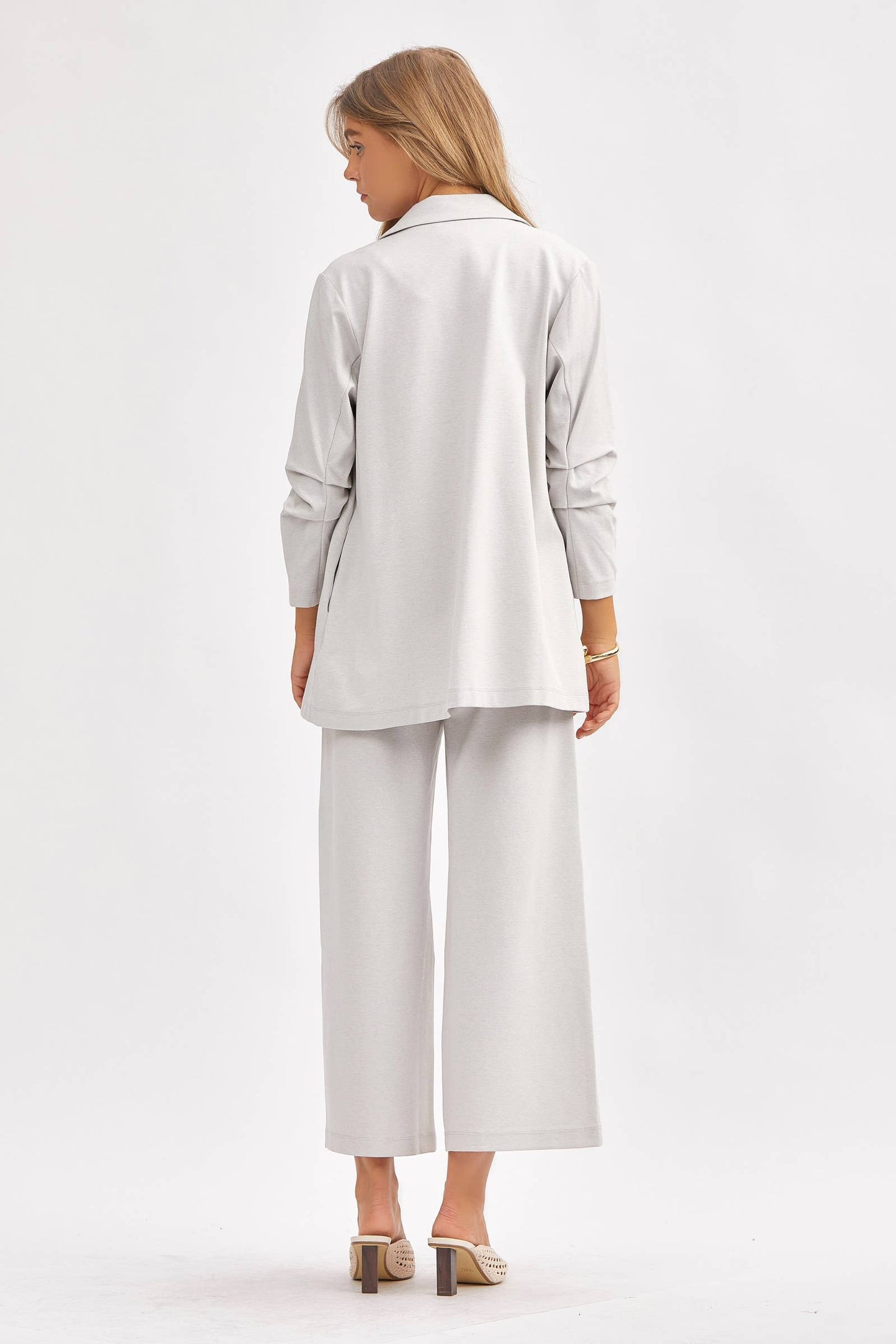 Dear Scarlett 3/4 Sleeve Blazer