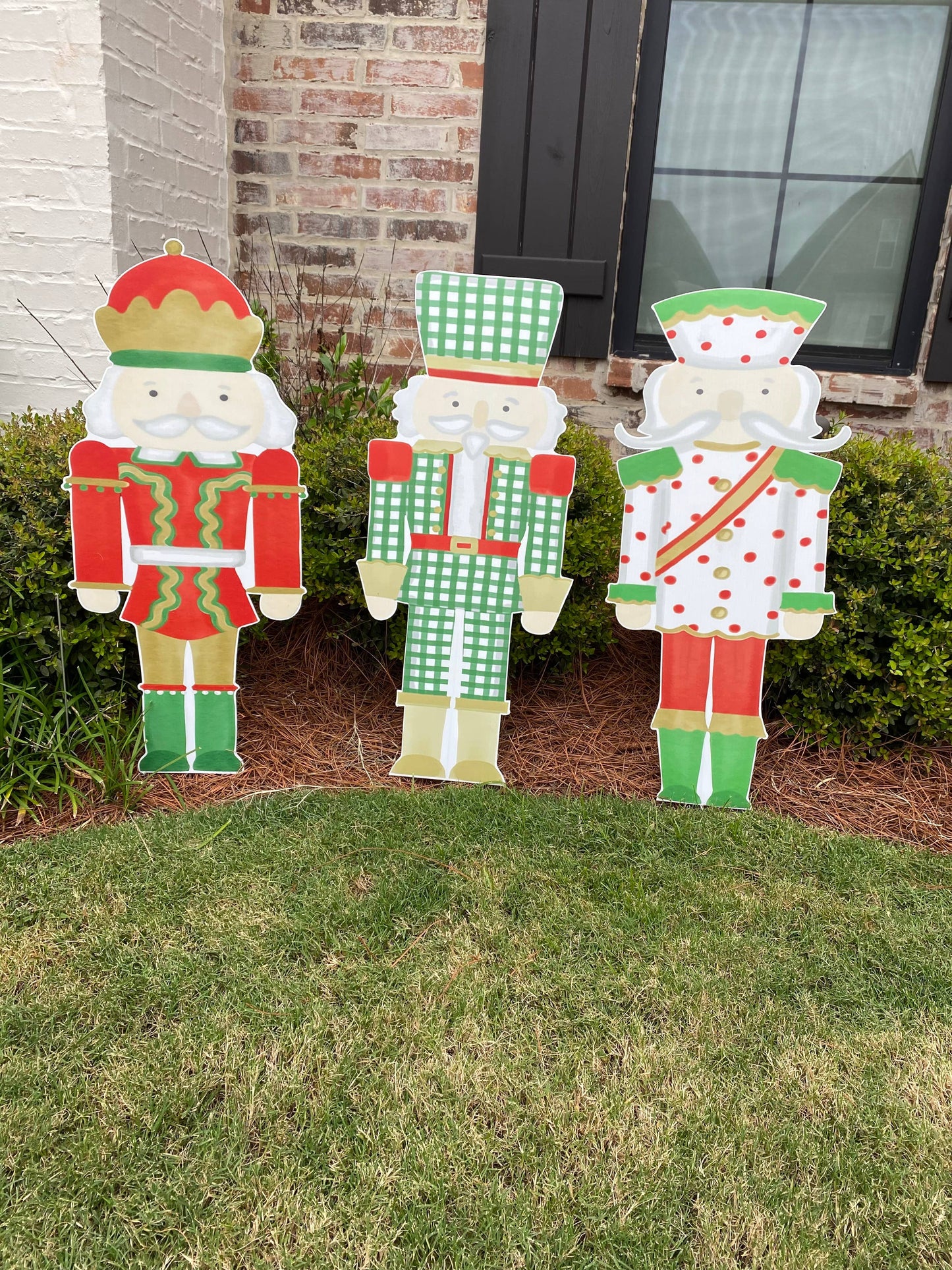 Traditional Nutcrackers Yard Signs