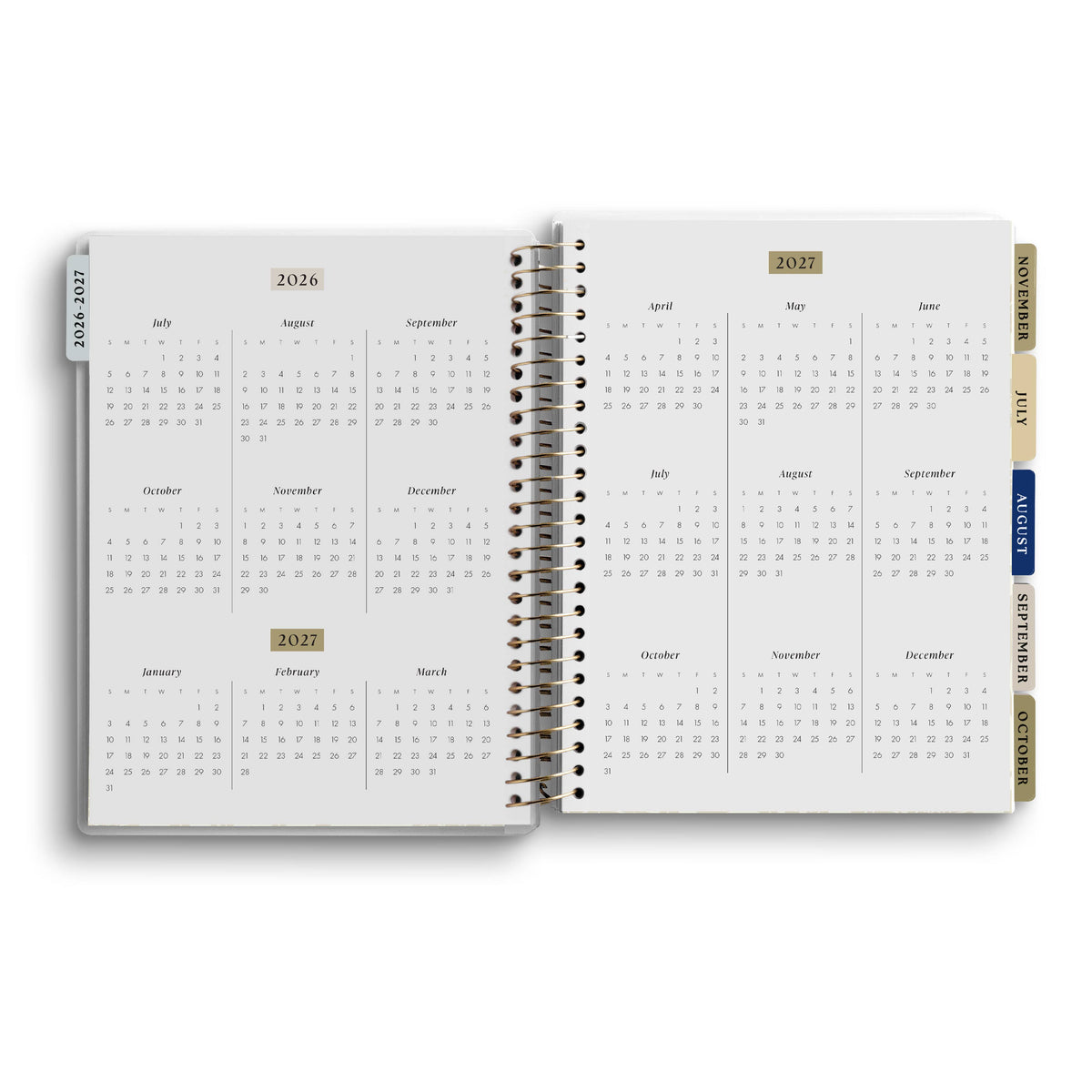 Walking with Jesus 2026–2027 Christian 18-Month Planner