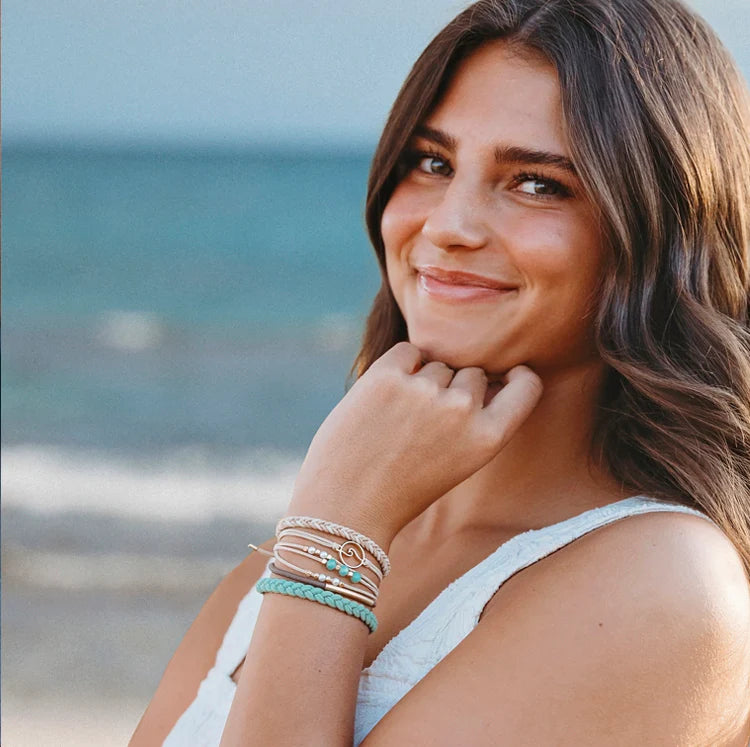K'Lani Reflect hair tie + bracelet set