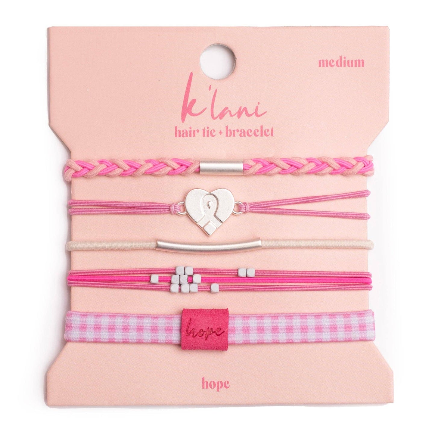 Hope K’lani hair tie + bracelet