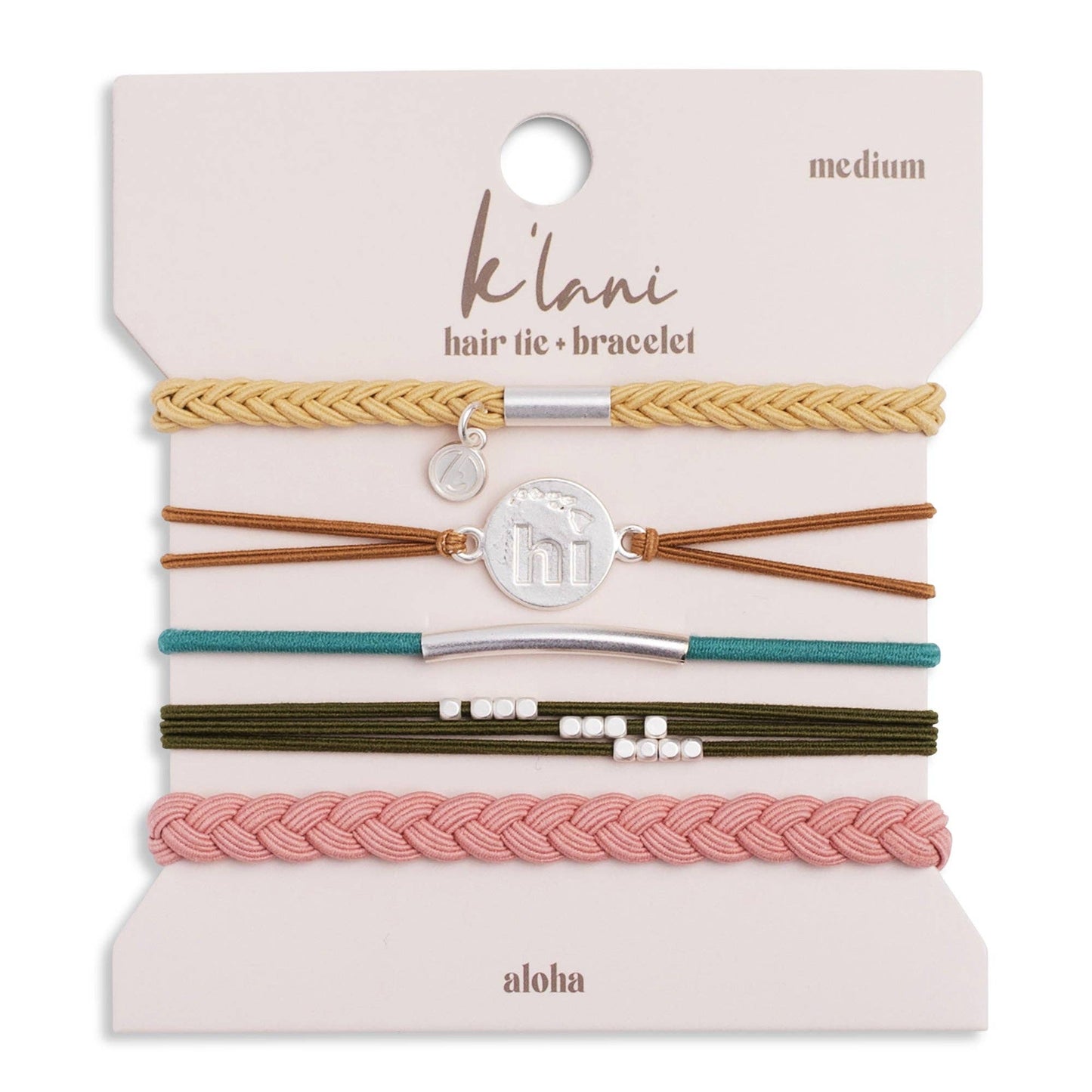 Aloha K'lani hair tie + bracelet