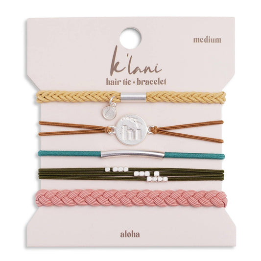 Aloha K'lani hair tie + bracelet