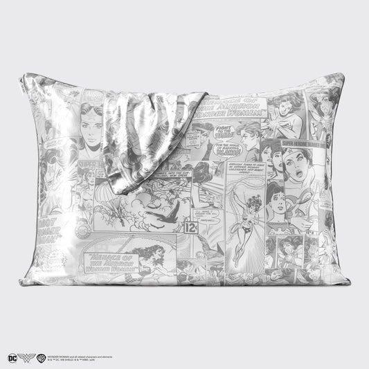 Wonder Woman x kitsch Satin Pillowcase