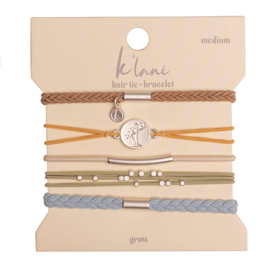 Grow K’lani hair tie + bracelet