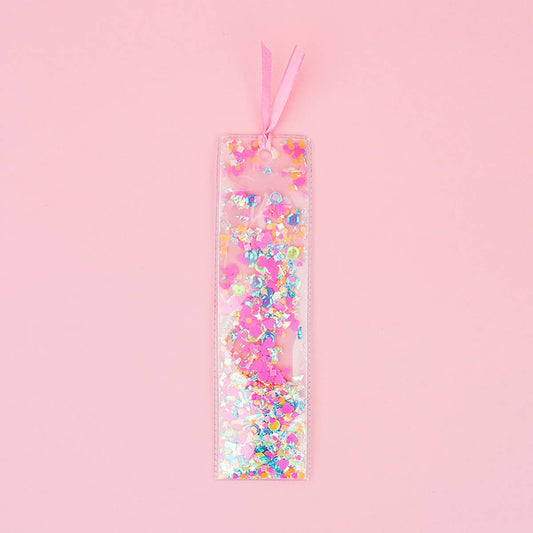 Bookmark - Jewels + Hearts Confetti