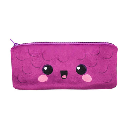 Cutie Fruities Plush Pencil Pouch - Grape