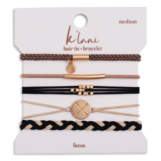 Focus K’lani hair tie + bracelet