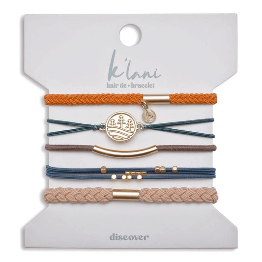 Discover K’lani hair tie + bracelet