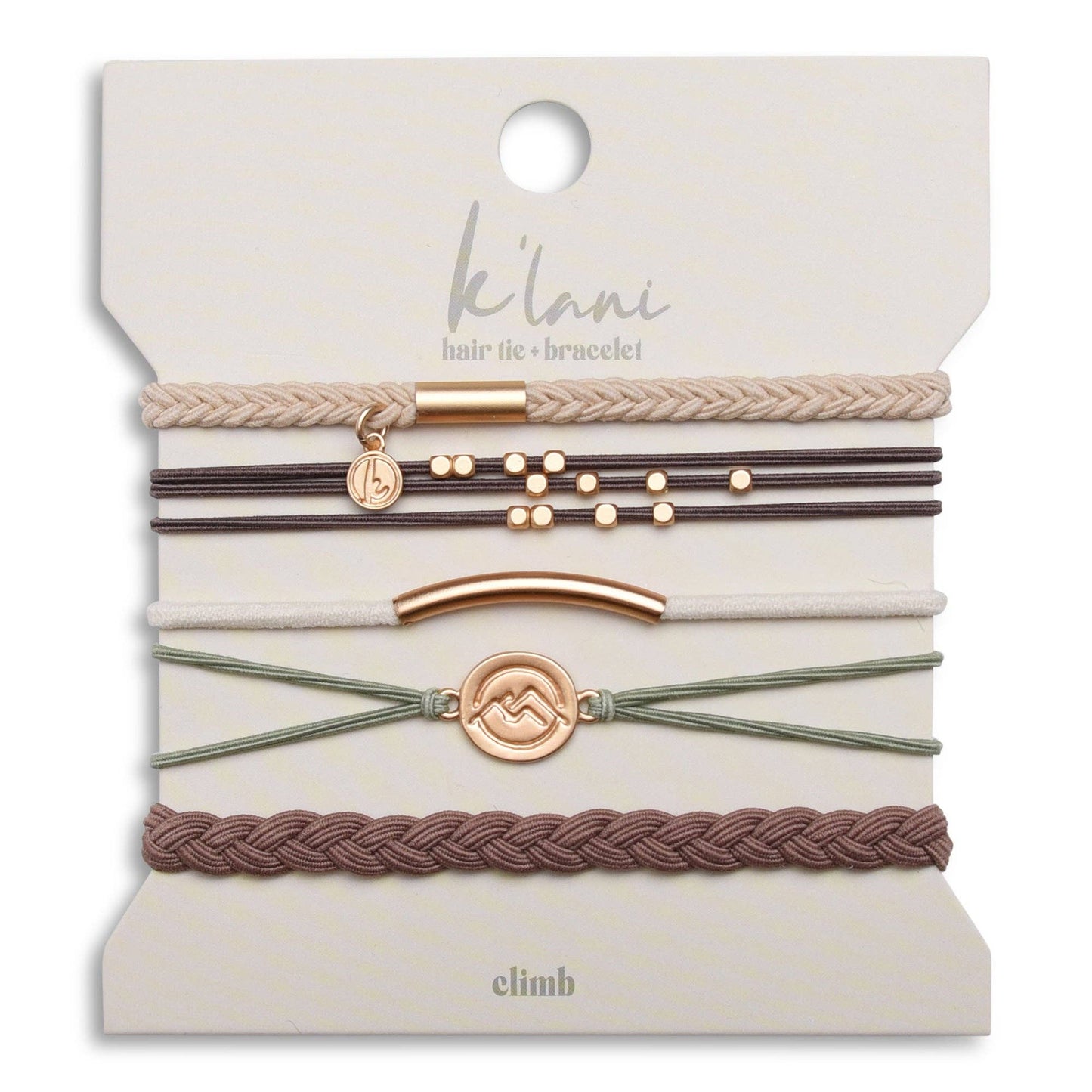 Climb K’lani hair tie + bracelet